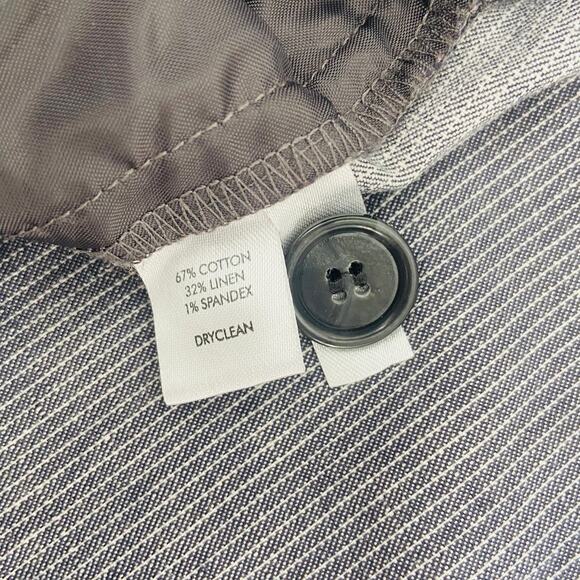 Ann Taylor Loft Petite Pin Stripped Pants - Picture 7 of 7